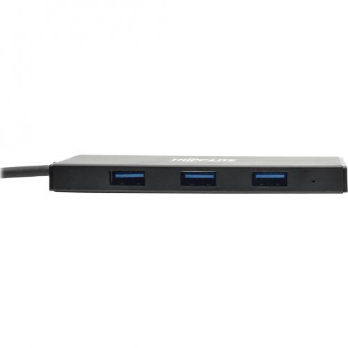 Tripp Lite By Eaton 4 Port Ultra Slim Portable USB 3.x (5Gbps) Hub Alternate-Image2/500