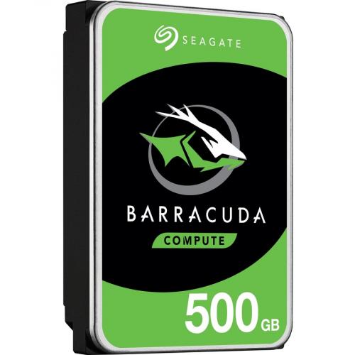 Seagate BarraCuda ST500LM030 500 GB Hard Drive   2.5" Internal   SATA (SATA/600) Alternate-Image2/500