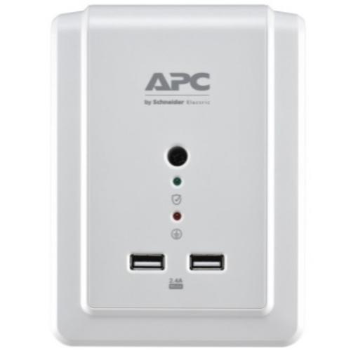 APC By Schneider Electric Essential SurgeArrest 6 Outlet Wall Mount With USB, 120V Alternate-Image2/500