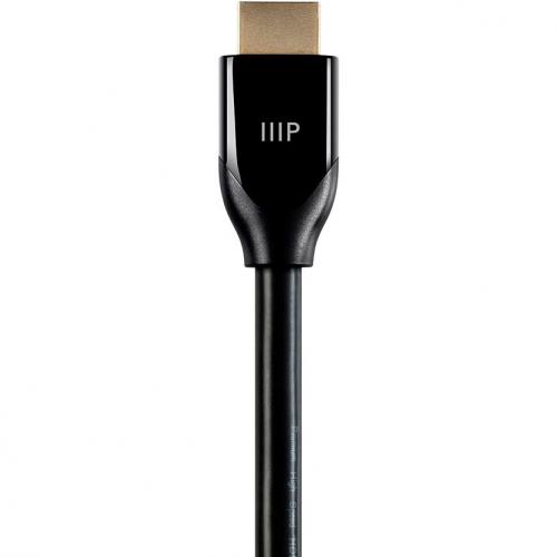 Monoprice Certified Premium High Speed HDMI Cable, HDR, 6ft Black Alternate-Image2/500