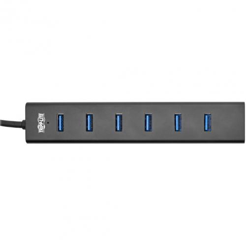 Tripp Lite By Eaton 7 Port USB 3.0 SuperSpeed Hub / Splitter Portable Mini Aluminum 5 Gbps Alternate-Image2/500