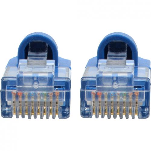 Eaton Tripp Lite Series Cat6a 10G Snagless Molded Slim UTP Ethernet Cable (RJ45 M/M), Blue, 2 Ft. (0.61 M) Alternate-Image2/500