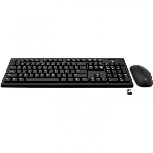 V7 Wireless Keyboard And Mouse Combo Alternate-Image2/500