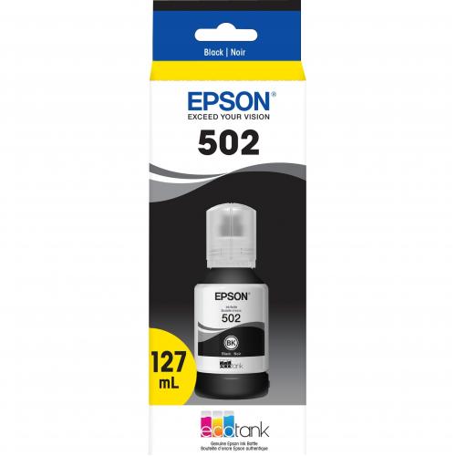 Epson T502, Black Ink Bottle Alternate-Image2/500