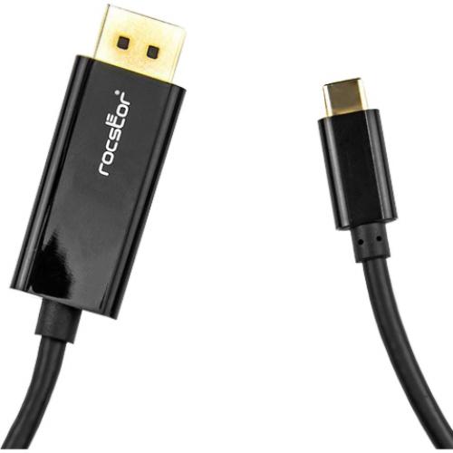 Rocstor 6Ft USB C To HDMI Male To Male 4K Cable Supports Up To 4K 60Hz Black Alternate-Image2/500
