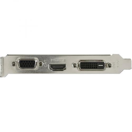 MSI NVIDIA GeForce GT 710 Graphic Card   2 GB DDR3 SDRAM   Low Profile Alternate-Image2/500
