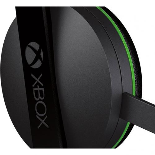 Xbox One CHAT Headset Black     Wired   Designed For Comfort   Adjustable Volume Settings   Monaural Earpiece   No Batteries Needed Alternate-Image2/500