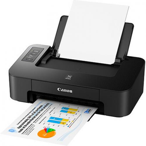 Canon PIXMA TS202 Inkjet Printer   Fine Hybrid Ink System   4800 X 1200 Dpi Print   Great Compact Size   OS Compatibility   Color Alternate-Image2/500