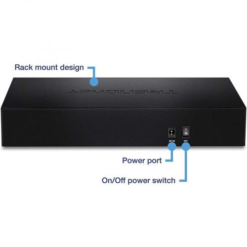 TRENDnet Gigabit Multi WAN VPN Business Router; TWG 431BR; 5 X Gigabit Ports; 1 X Console Port; QoS; Inter VLAN Routing; Dynamic Routing; Load Balancing; High Availability; Online Firmware Updates Alternate-Image2/500