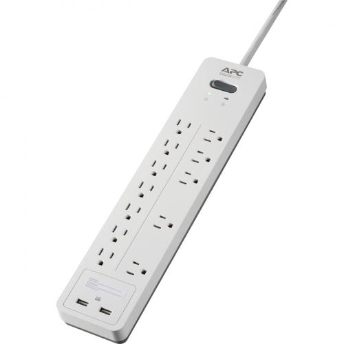 APC By Schneider Electric SurgeArrest Home/Office 12 Outlet Surge Suppressor/Protector Alternate-Image2/500