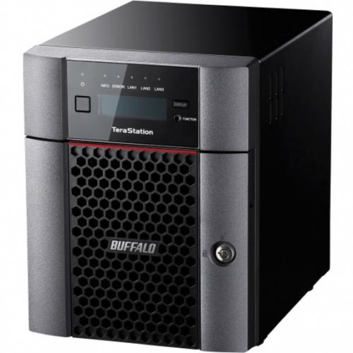Buffalo TeraStation 5410DN Desktop 8 TB NAS Hard Drives Included (2 X 4TB, 4 Bay) Alternate-Image2/500