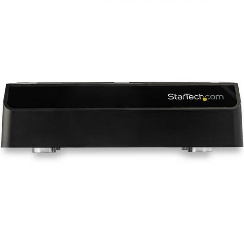 StarTech.com 4 Bay USB 3.1 To SATA Hard Drive Docking Station, 2.5/3.5" SATA III (6Gbps) SSD/HDD Dock, 10Gbps Top Loading Drive Bay Alternate-Image2/500