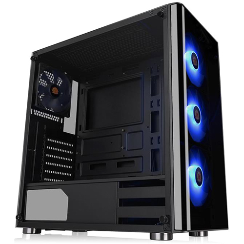 Thermaltake V200 Tempered Glass RGB Edition Mid Tower Chassis Alternate-Image2/500