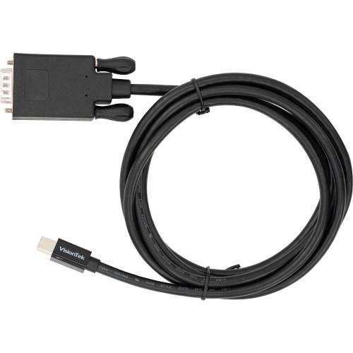 VisionTek Mini DisplayPort To VGA 2 Meter Cable (M/M) Alternate-Image2/500