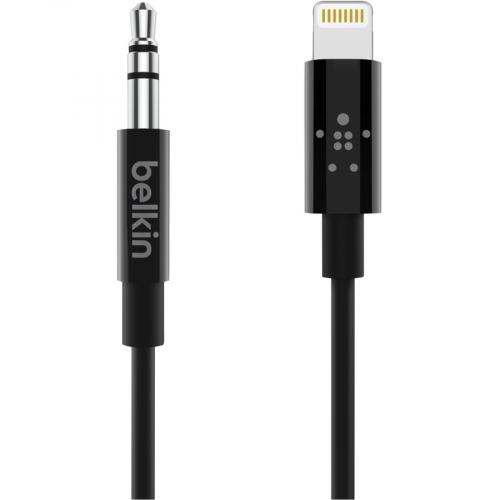 Belkin 3.5 Mm Audio Cable With Lightning Connector Alternate-Image2/500