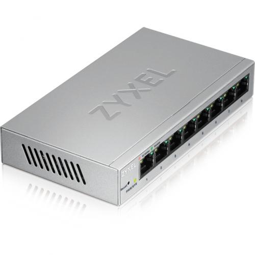 ZYXEL 8 Port GbE Web Managed Switch Alternate-Image2/500
