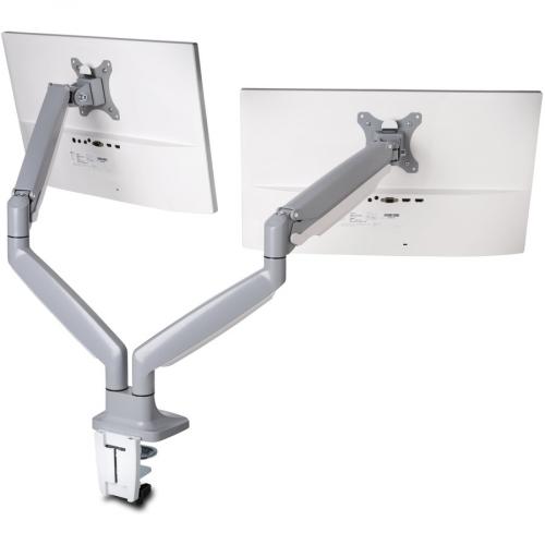 Kensington SmartFit Mounting Arm For Monitor   Silver Gray Alternate-Image2/500