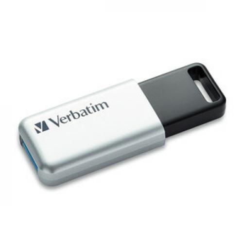 Verbatim 128GB Store 'n' Go Secure Pro USB 3.0 Flash Drive Alternate-Image2/500