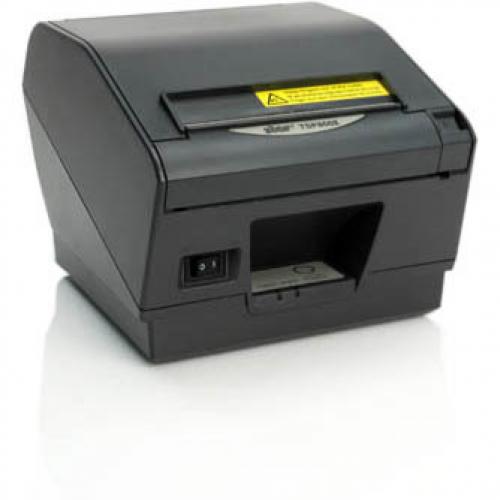 Star Micronics TSP800II Thermal Receipt And Label Printer, WLAN, Ethernet, AirPrint   Cutter, External Power Supply Included, Gray Alternate-Image2/500