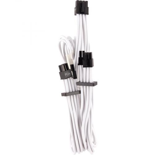 Corsair Premium Individually Sleeved PSU Cables Pro Kit Type 4 Gen 4   White Alternate-Image2/500