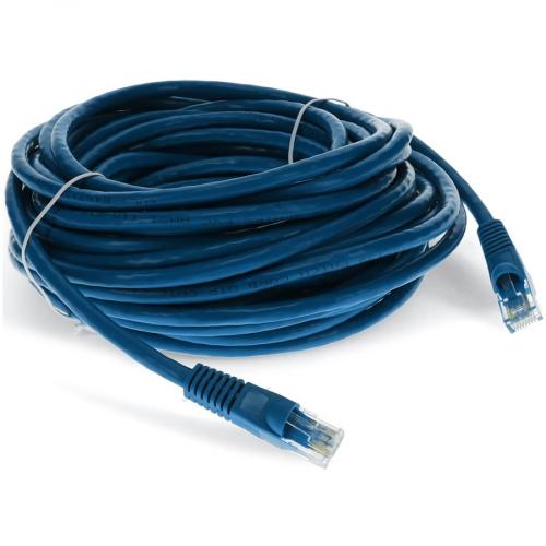 AddOn 15ft RJ 45 (Male) To RJ 45 (Male) Straight Blue Cat6 UTP PVC Copper Patch Cable Alternate-Image2/500