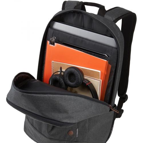 Case Logic Era ERABP 116 Carrying Case (Backpack) For 10.5" To 15.6" Notebook   Obsidian Alternate-Image2/500