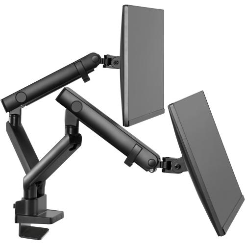 Amer Mounting Arm For Curved Screen Display, Flat Panel Display   Matte Black Alternate-Image2/500