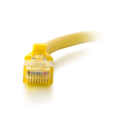 C2G 25ft Cat6a Snagless Unshielded UTP Network Patch Ethernet Cable Yellow Alternate-Image2/500