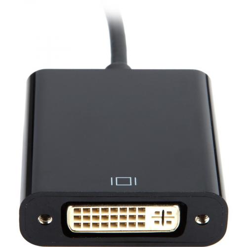 V7 Black USB Video Adapter USB C Male To DVI I Female Alternate-Image2/500