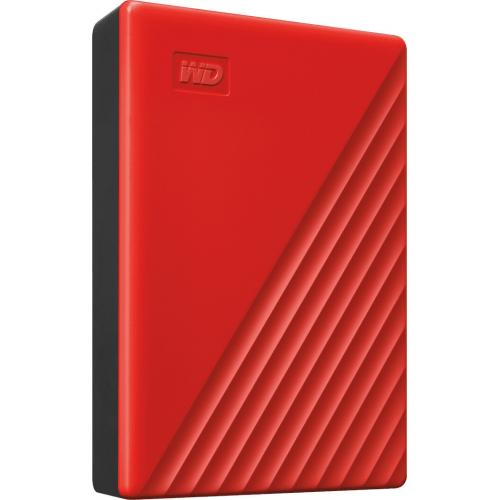 WD My Passport WDBPKJ0040BRD WESN 4 TB Portable Hard Drive   External   Red Alternate-Image2/500