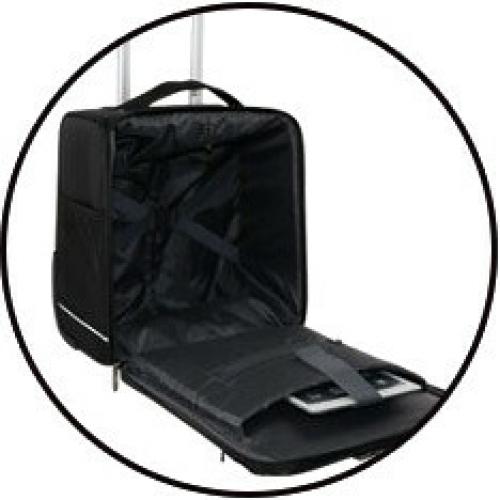 Swissdigital Design Business Carrying Case (Rolling Briefcase) Apple IPad Notebook, Battery, Smartphone, Tablet   Black Alternate-Image2/500