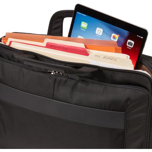 Case Logic Carrying Case (Briefcase) For 15.6" Notebook, Accessories, Tablet PC   Black Alternate-Image2/500