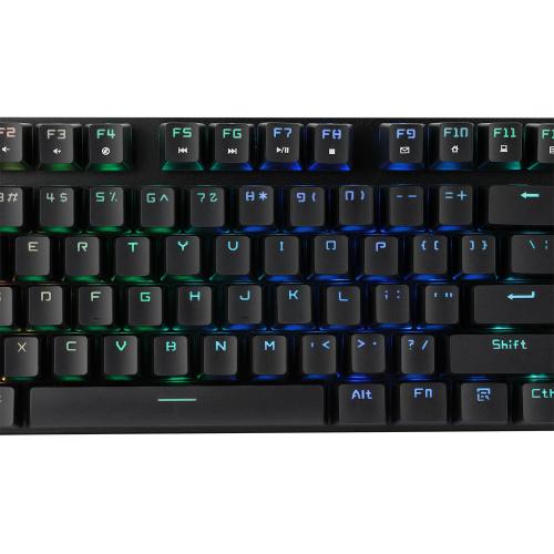 Adesso RGB Programmable Mechanical Gaming Keyboard With Detachable Magnetic Palmrest Alternate-Image2/500