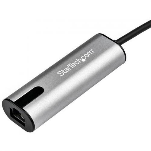 StarTech.com 2.5GbE USB C To Ethernet Adapter   NBASE T NIC   USB 3.0 Type C 2.5/1 Gigabit/100 Mbps Multi Speed Network   USB 3.1 RJ45/LAN Alternate-Image2/500