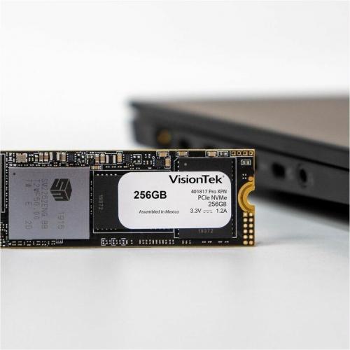 VisionTek PRO XPN 256 GB Solid State Drive   M.2 Internal   PCI Express NVMe (PCI Express NVMe 3.0 X4) Alternate-Image2/500