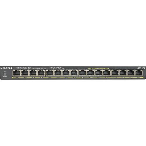 Netgear GS316P Ethernet Switch Alternate-Image2/500