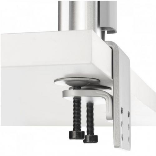 Atdec Dual Stack Heavy Monitor Desk Mount   Flat And Curved Up To 49in   VESA 75x75, 100x100 Alternate-Image2/500