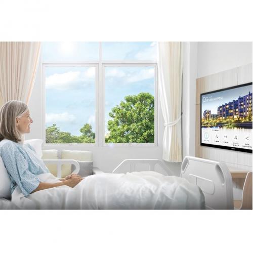 Samsung RU710 HG43RU710NF 42.5" LED LCD TV   4K UHDTV   Charcoal Black Alternate-Image2/500