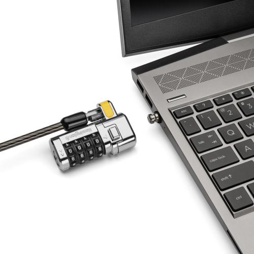 Kensington ClickSafe Universal Combination Laptop Lock   Master Coded Alternate-Image2/500