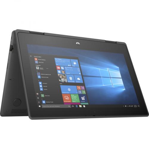HP ProBook X360 11 G5 EE 11.6" Touchscreen Convertible 2 In 1 Notebook   HD   Intel Celeron N4120   4 GB   64 GB Flash Memory   Chalkboard Gray Alternate-Image2/500