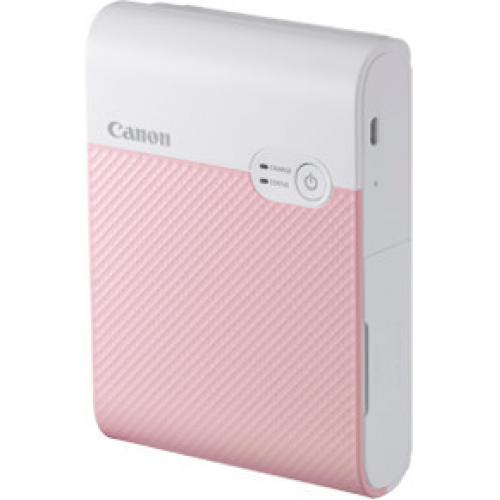 Canon SELPHY QX10 Dye Sublimation Printer   Color   Photo Print   Portable   Pink Alternate-Image2/500