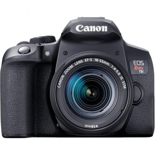 Canon EOS Rebel T8i 24.1 Megapixel Digital SLR Camera With Lens   0.71"   2.17" Alternate-Image2/500