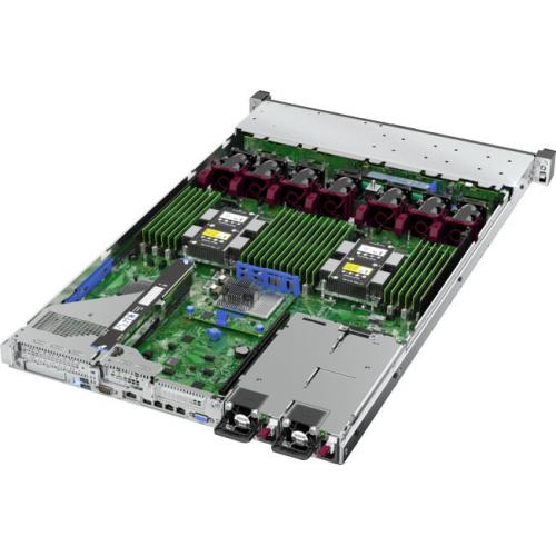 HPE ProLiant DL360 G10 1U Rack Server   1 X Intel Xeon Silver 4215R 3.20 GHz   32 GB RAM   Serial ATA/600 Controller Alternate-Image2/500