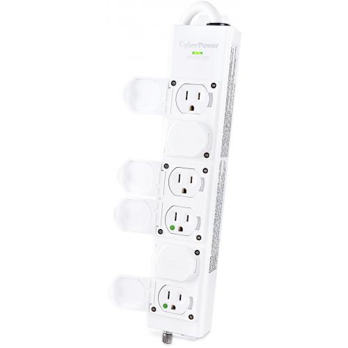 CyberPower MPV615S Professional 6   Outlet Surge With 1560 J Alternate-Image2/500