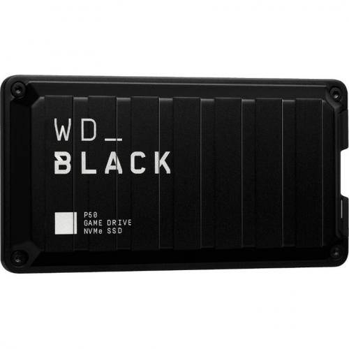 WD Black P50 WDBA3S0010BBK WESN 1 TB Portable Solid State Drive   External   PCI Express NVMe   Black Alternate-Image2/500