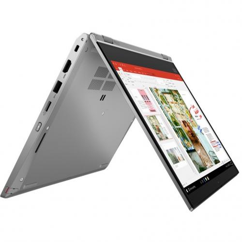 Lenovo ThinkPad L13 Yoga 20R5002GUS 13.3" Touchscreen 2 In 1 Notebook   Full HD   1920 X 1080   Intel Core I5 10th Gen I5 10210U Quad Core (4 Core) 1.60 GHz   8 GB Total RAM   256 GB SSD   Mineral Silver Alternate-Image2/500