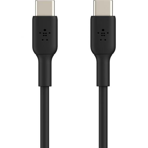 Belkin BoostCharge USB C To USB C Cable (1 Meter / 3.3 Foot, Black) Alternate-Image2/500