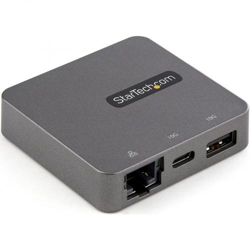 StarTech.com USB C Multiport Adapter   USB 3.1 Gen 2 Type C Mini Dock   USB C To 4K HDMI Or 1080p VGA   10Gbps USB A & USB C, Ethernet Alternate-Image2/500