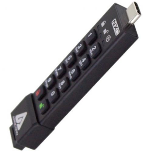 Apricorn Aegis Secure Key 3NXC 128GB USB 3.2 (Gen 1) Type C Flash Drive Alternate-Image2/500
