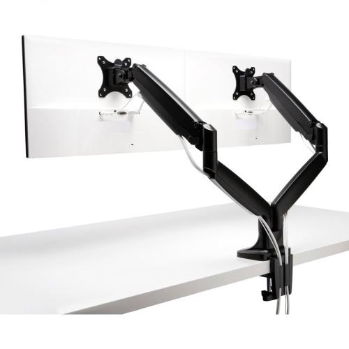 Kensington SmartFit Mounting Arm For Monitor, Flat Panel Display, Curved Screen Display   Black Alternate-Image2/500